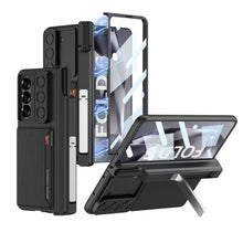 Load image into Gallery viewer, Magnetic Hinge Hidden Bracket All-included Case With Camera Protector For Galaxy Z Fold 7
