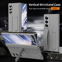 Load image into Gallery viewer, Wristband Holder Hinge Shockproof Phone Case With Screen Protector For Galaxy Z Fold 7/6/5/4/3
