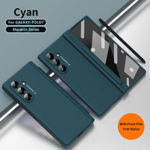 Load image into Gallery viewer, Shockproof Phone Case With Glass Front Film &amp; Stylus For Galaxy Z Fold 6/7
