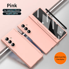 Load image into Gallery viewer, Shockproof Phone Case With Glass Front Film &amp; Stylus For Galaxy Z Fold 6/7
