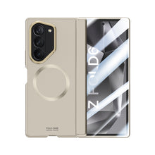 Load image into Gallery viewer, Metal Lens Holder Shockproof Phone Case With Privacy Screen Protector For Galaxy Z Fold6
