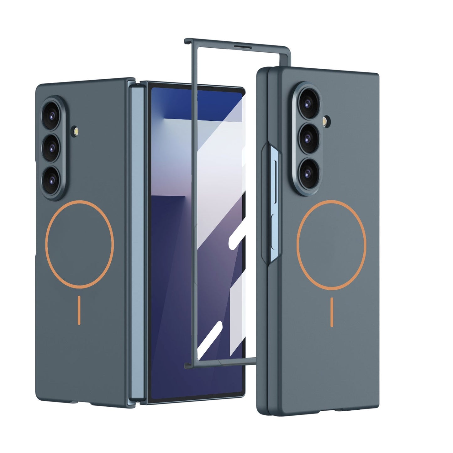 Ultra-thin Magbetic Phone Case With Screen Protector For Galaxy Z Fold7/6