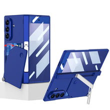 Load image into Gallery viewer, Magnetic Hinge Hidden Bracket All-included Phone Case With Card Holder For Galaxy Z Fold 7
