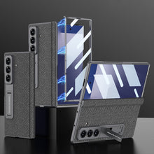 Load image into Gallery viewer, Magnetic Hinge All-included Leather Phone Case With Screen Protector For Galaxy Z Fold 7
