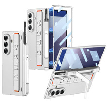 Load image into Gallery viewer, Magnetic Hinge All-included Case With Pen Box &amp; Wristband For Galaxy Z Fold 7/6/5
