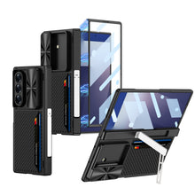 Load image into Gallery viewer, Magnetic Hinge Hidden Bracket All-included Case With Camera Protector For Galaxy Z Fold 7
