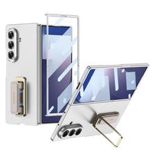 Load image into Gallery viewer, Business-style Bracket Protective Phone Case With Back Screen Film For Galaxy Z Fold 7
