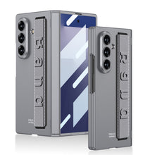 Load image into Gallery viewer, Magnetic Hinge Wristband All-included Phone Case With Back Screen Glass For Galaxy Z Fold 7
