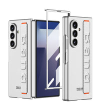 Load image into Gallery viewer, Magnetic Hinge Wristband All-included Phone Case With Back Screen Glass For Galaxy Z Fold 7
