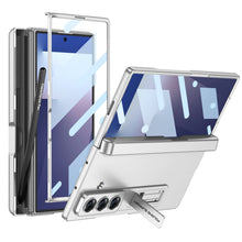 Load image into Gallery viewer, Magnetic Hinge Pen Box Protective Phone Case With Back Screen Glass For Galaxy Z Fold 7/6/5/4/3
