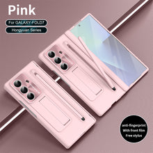 Load image into Gallery viewer, Armor Protective Frosted Phone Case With Pen Tray Shell and Film For Galaxy Z Fold 7/6
