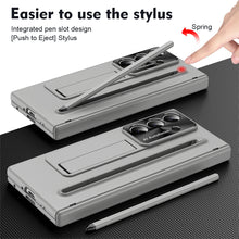 Load image into Gallery viewer, Armor Protective Frosted Phone Case With Pen Tray Shell and Film For Galaxy Z Fold 7/6
