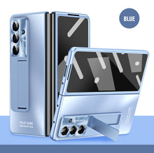 Load image into Gallery viewer, Business Electroplating Shockproof Phone Case With Screen Film &amp; Stylus For Galaxy Z Fold 7/6/5/4/3
