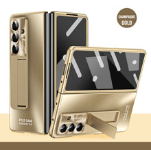 Load image into Gallery viewer, Business Electroplating Shockproof Phone Case With Screen Film &amp; Stylus For Galaxy Z Fold 7/6/5/4/3
