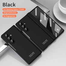 Load image into Gallery viewer, Frosted Silicone Hinge Protective Phone Case With Pen Slot &amp; Stylus &amp; Glass Film For Galaxy Z Fold Series
