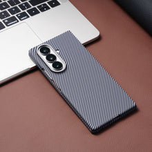 Load image into Gallery viewer, Carbon Fiber Protective Phone Case For Galaxy Z Fold
