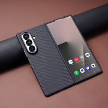 Load image into Gallery viewer, Carbon Fiber Protective Phone Case For Galaxy Z Fold
