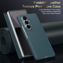 Load image into Gallery viewer, Leather Protective Intelligent Phone Case For Galaxy Z Fold
