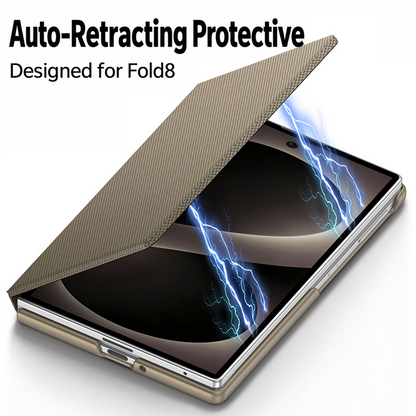 For Samsung Galaxy Z Fold8 | Magnetic Flip Phone Case with Expandable Cover & Built-in Magnetic Ring Holder | 🔥 L50% OFF