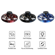 Charger l&#39;image dans la galerie, Flynova Drone Fly Spinner Kids Children Adult Fidget Toys Mini UFO Flyorb Flying Spinner
