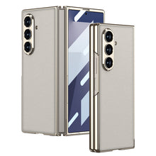 Load image into Gallery viewer, Luxurious Leather Cover For Galaxy Z Fold7 Fold6 Fold5 Fold4
