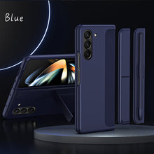 Load image into Gallery viewer, Pen Tray And Bracket 2 in 1 Shockproof Phone Case For Galaxy Z Fold 6/5/4/3
