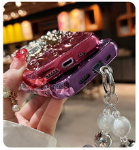 Carregar imagem no visualizador da galeria, Gradient Pattern Electroplating Fashionable iPhone Case
