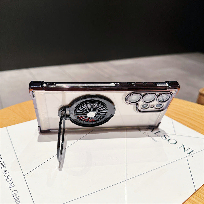 Anti-fall Rotating Gyroscope Phone Case  Bracket For Samsung S24 S23 Series