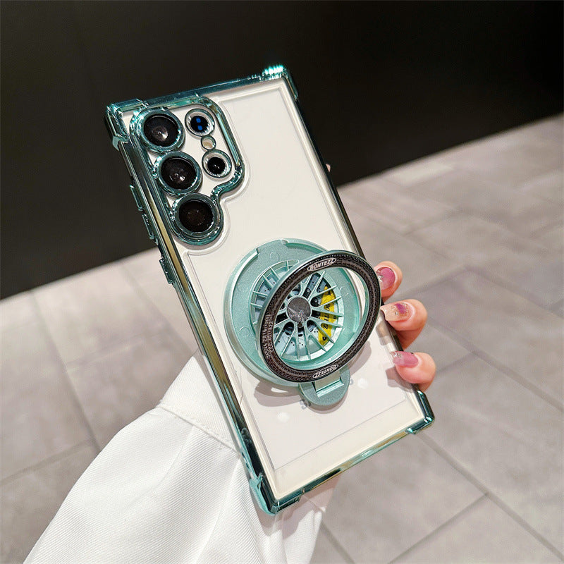 Anti-fall Rotating Gyroscope Phone Case  Bracket For Samsung S24 S23 Series