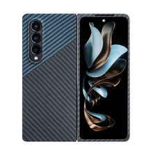 Lade das Bild in den Galerie-Viewer, Luxurious Carbon Fiber Shockproof Galaxy Z Fold Phone Case
