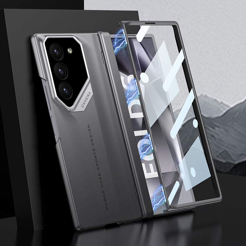 Magnetic Hinge Shockproof Phone Case With Screen Protector For Galaxy Z Fold 7/6/5/4