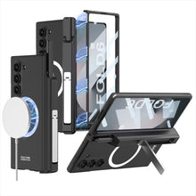 Load image into Gallery viewer, Magnetic Hinge Hidden Bracket All-included Case With Pen Box For Galaxy Z Fold 7/6/5/4/3
