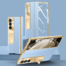 Load image into Gallery viewer, Galaxy Z Fold5 Luxurious Leather All-inclusive Protection Phone Case

