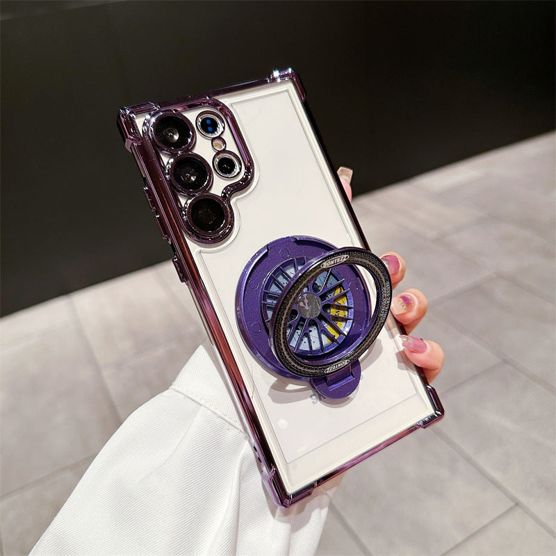 Anti-fall Rotating Gyroscope Phone Case  Bracket For Samsung S24 S23 Series
