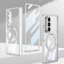 Load image into Gallery viewer, Magnetic Transparent Anti-drop Phone Case With Airbag &amp; MagSafe Wireless Charging For Galaxy Z Fold7
