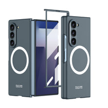 Load image into Gallery viewer, Luxury Shockproof Magnetic Phone Case With Screen Protector For Galaxy Z Fold 7/6/5/4/3
