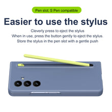 Load image into Gallery viewer, Anti-fall Protective Phone Case With Pen Tray Shell and Film For Galaxy Z Fold 7/6/5/4/3
