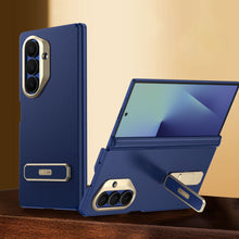 Load image into Gallery viewer, Luxurious Leather Phone Case With Bracket For Galaxy Z Fold 7/6/5
