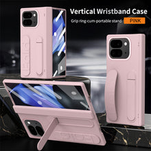 Load image into Gallery viewer, Wristband Holder Shockproof Phone Case With Screen Protector For Google Pixel 9 Pro Fold
