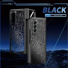 Load image into Gallery viewer, Mechanical Legend Electroplated Case For Samsung Galaxy Z Fold5/4/3 5G - mycasety2023 Mycasety
