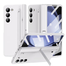 Load image into Gallery viewer, Magnetic Hinge Anti-fall Protective Phone Case With Pen Tray Shell And Film For Galaxy Z Fold5 Fold4 Fold3
