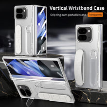 Load image into Gallery viewer, Wristband Holder Shockproof Phone Case With Screen Protector For Google Pixel 9 Pro Fold
