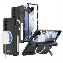 Load image into Gallery viewer, Magnetic Hinge Hidden Bracket All-included Case With Pen Box For Galaxy Z Fold 7/6/5/4/3
