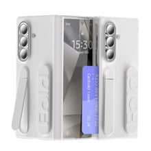 Load image into Gallery viewer, Business Wristband Bracket Hinge Protective Phone Case With Glass Film &amp; Card Holder For Galaxy Z Fold 7/6/5/4
