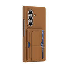 Load image into Gallery viewer, Luxuriuos Leather Business Phone Cover With Card Slot Stand For Galaxy Z Fold 8/7/6/5
