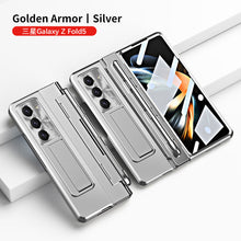 Load image into Gallery viewer, Galaxy Z Fold5 Case with Front Screen Protector &amp; Flat Hinge &amp; Pen Slot With Stylus - Mycasety Mycasety
