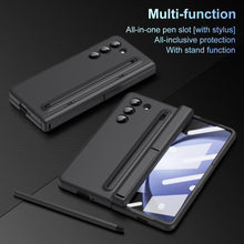 Load image into Gallery viewer, Magnetic Hinge Anti-fall Protective Phone Case With Pen Tray Shell And Film For Galaxy Z Fold5 Fold4 Fold3
