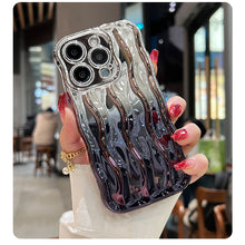 Cargar imagen en el visor de la galería, Gradient Pattern Electroplating Fashionable iPhone Case
