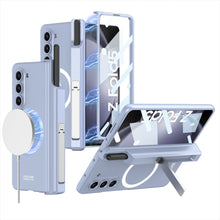 Load image into Gallery viewer, Magnetic Hinge Hidden Bracket All-included Case With Pen Box For Galaxy Z Fold 7/6/5/4/3
