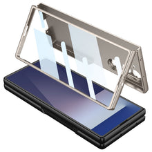 Load image into Gallery viewer, Business-style Pen Slot &amp; Stylus Phone Case With Back Screen Protector For Galaxy Z Fold 7/6/5/4
